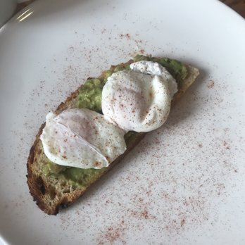 Elephant & Castle - Avocado toast with poached eggs - American Near Me - Dublin, D