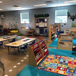 Learning Connections Preschool - Large classrooms and cozy reading areas
