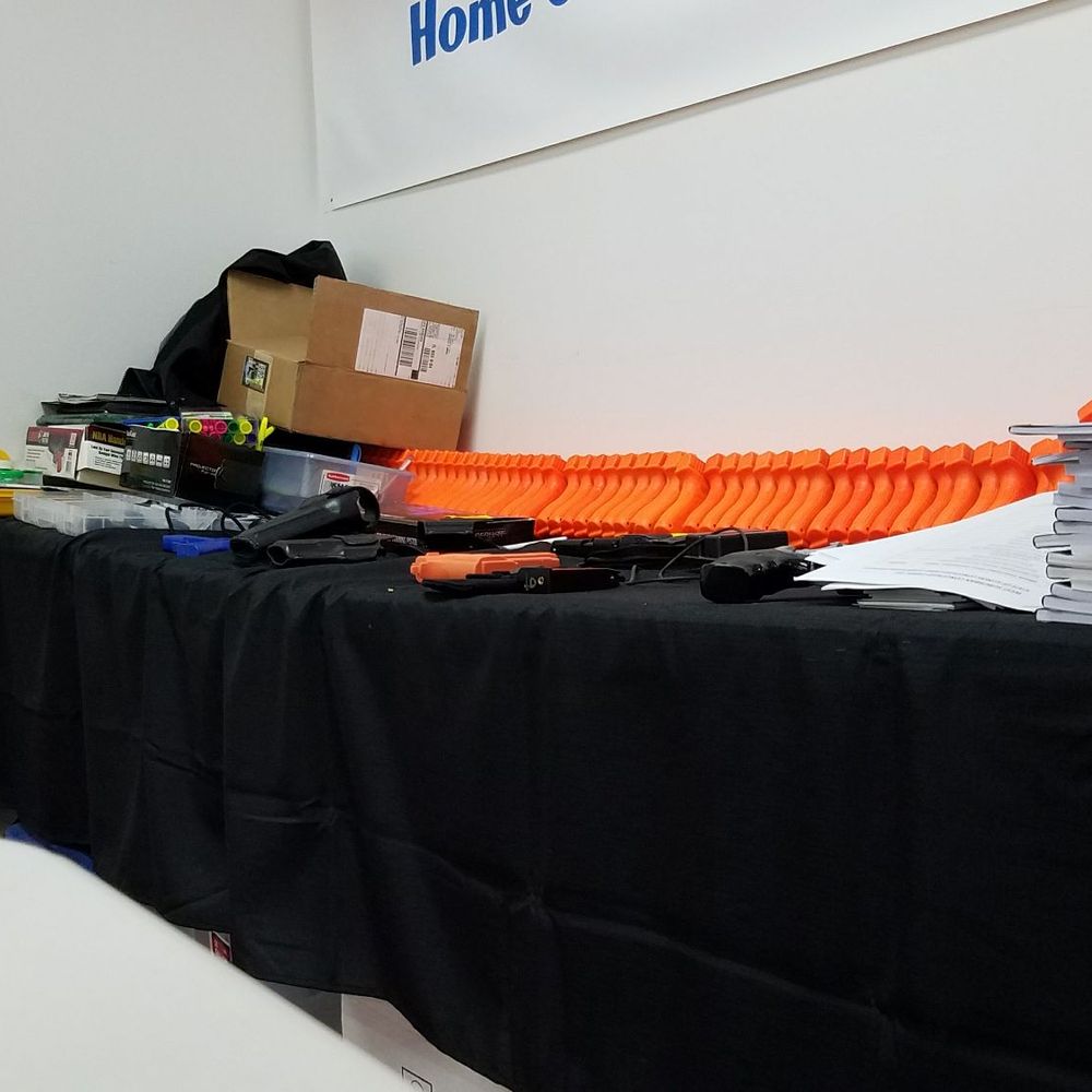 West Suburban Concealed Carry - View of the training guns used for Saturday drills. - Firearm Training Near Me - Naperville, Illinois West Suburban Concealed Carry - View of the training guns used for Saturday drills. - Firearm Training Near Me - Naperville, Illinois