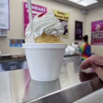 Daddy’s Dairy - Pineapple sundae - Ice Cream & Frozen Yogurt Near Me - Norwood, Massachusetts Daddy’s Dairy - Pineapple sundae - Ice Cream & Frozen Yogurt Near Me - Norwood, Massachusetts