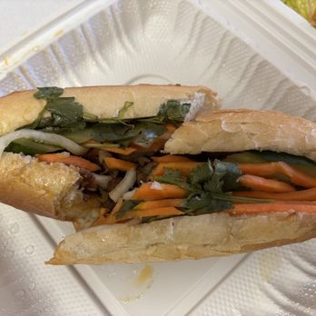 Pho Waipahu - 4. A) Vietnamese Sandwich BBQ pork Banh Mi - Soup Near Me - Waipahu, Hawaii
