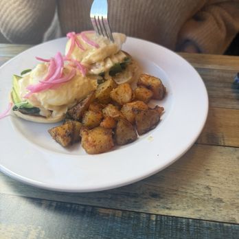 Counter Culture - Vegetarian Benedict - Breakfast & Brunch Near Me - Buena Vista, Colorado Counter Culture - Vegetarian Benedict - Breakfast & Brunch Near Me - Buena Vista, Colorado