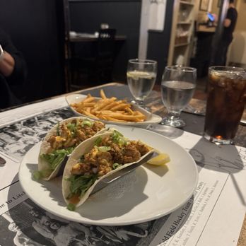 Village Restaurant - Oyster tacos, fries - New American Near Me - Litchfield, Connecticut Village Restaurant - Oyster tacos, fries - New American Near Me - Litchfield, Connecticut