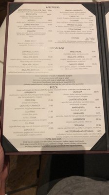 Menu photo 2 Al Porto Vancouver, BC