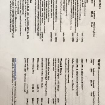 Jackie M's & Son - Menu - Cheesesteaks Near Me - Augusta, Georgia Jackie M's & Son - Menu - Cheesesteaks Near Me - Augusta, Georgia