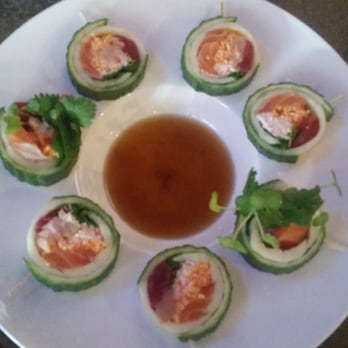 Aloha Sushi - Highly recommend the cucumber wrap! So good!! - Sushi Bars Near Me - Folsom, California
