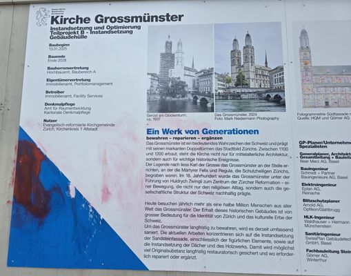 Grossmünster by null