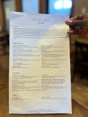 Menu photo 8 Garré Cafe Livermore, CA