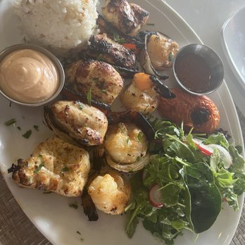 Truva - Shrimp and Chicken kabob - Turkish Near Me - Atlanta, Georgia Truva - Shrimp and Chicken kabob - Turkish Near Me - Atlanta, Georgia