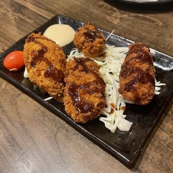 Issian - Fried Oysters (Kaki Fry) - Sushi Bars Near Me - Seattle, Washington