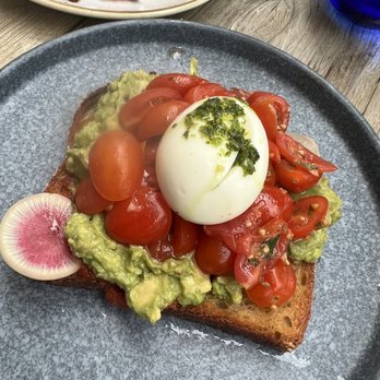 Hau Tree - Avocado tomato toast - Seafood Near Me - Honolulu, Hawaii Hau Tree - Avocado tomato toast - Seafood Near Me - Honolulu, Hawaii
