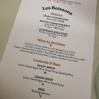Little Frenchie - Menu. - French Near Me - Coronado, California