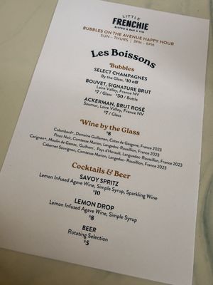 Menu photo 2 Little Frenchie Coronado, CA
