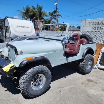 Exclusive Collision Repair - 1985 Jeep CJ7 After Driver Side - Body Shops Near Me - San Leandro, California Exclusive Collision Repair - 1985 Jeep CJ7 After Driver Side - Body Shops Near Me - San Leandro, California