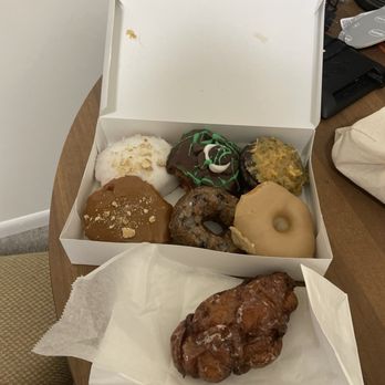Dough Haus - Donuts plus apple ugly (fritter) - Pizza Near Me - Newport News, Virginia