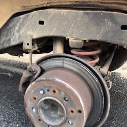 Les Schwab Tire Center - The lug nuts were completely shredded off due to over torqued.
