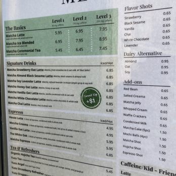 Meccha Matcha - Menu July 2023 - Desserts Near Me - Artesia, California Meccha Matcha - Menu July 2023 - Desserts Near Me - Artesia, California