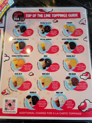 Menu photo 2 Kung Fu Tea Charlotte, NC