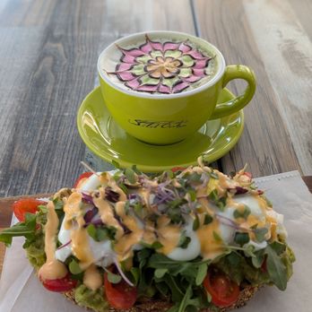 Wild Oak Cafe - Rainbow matcha latte and avocado toast were so good - Cafes Near Me - Glendale, California Wild Oak Cafe - Rainbow matcha latte and avocado toast were so good - Cafes Near Me - Glendale, California