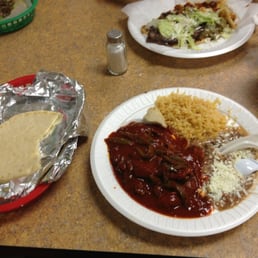 Steak and cactus
