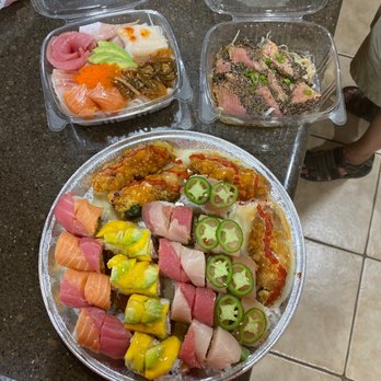 Taizzi Sushi - Katy - Vampire Roll, Who is your ex wife, Eric, Candi Cane, Final Destination Roll. Shirashi Bowl and Pepper Tina Sashimi - Sushi Bars Near Me - Katy, Texas Taizzi Sushi - Katy - Vampire Roll, Who is your ex wife, Eric, Candi Cane, Final Destination Roll. Shirashi Bowl and Pepper Tina Sashimi - Sushi Bars Near Me - Katy, Texas