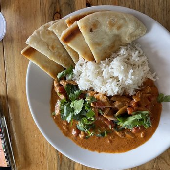 Backslope Brewing - butter chicken bowl - Breweries Near Me - Columbia Falls, Montana Backslope Brewing - butter chicken bowl - Breweries Near Me - Columbia Falls, Montana