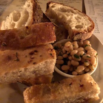 Gersi - White beans and bread to start - Italian Near Me - Brooklyn, New York