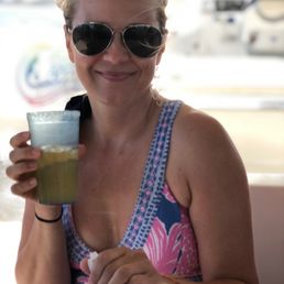 Margarita on the boat Margarita on the boat