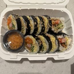 Fish Cake Kimbap