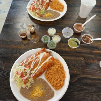 El Charro Taqueria - Enchilada Plate - Tacos Near Me - Mammoth Lakes, California