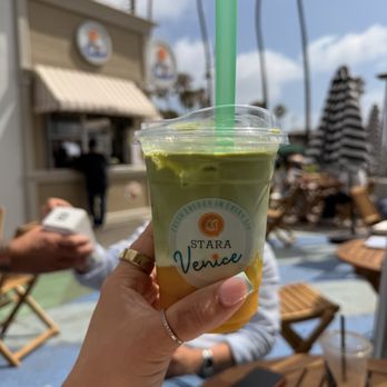 Stara Venice - Iced Mango Matcha - Desserts Near Me - Venice, California