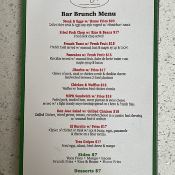Made In Puerto Rico - Regular brunch menu - Cocktail Bars Near Me - Bronx, New York Made In Puerto Rico - Regular brunch menu - Cocktail Bars Near Me - Bronx, New York