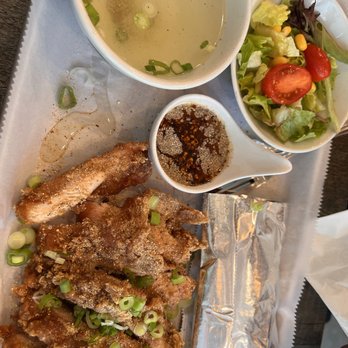 Three Roosters - zab chicken meal - Thai Near Me - New York, New York Three Roosters - zab chicken meal - Thai Near Me - New York, New York