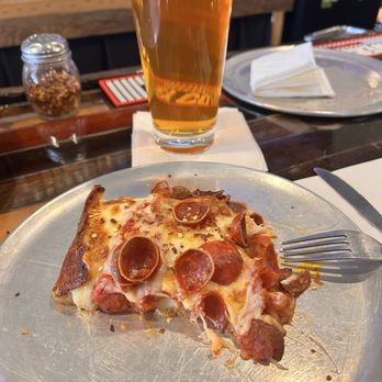 Upriver Pizza - Pepperoni deep dish - Pizza Near Me - Benzonia, Michigan Upriver Pizza - Pepperoni deep dish - Pizza Near Me - Benzonia, Michigan