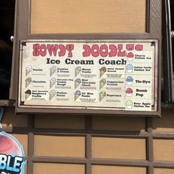 Howdy Doodles Ice Cream Coach