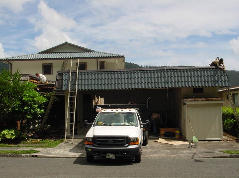 Slide of David's Custom Roofing & Painting