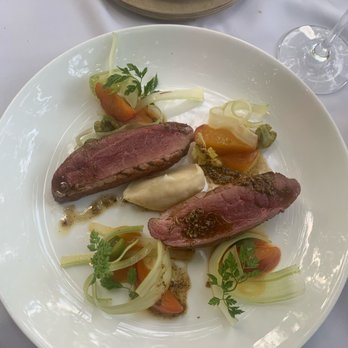 Dry Creek Kitchen - Herb Crusted Duck - New American Near Me - Healdsburg, California Dry Creek Kitchen - Herb Crusted Duck - New American Near Me - Healdsburg, California