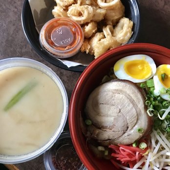 Sun Cuisines - Golden Squid Rings and Sun's Ramen - Burmese Near Me - Williamsville, New York