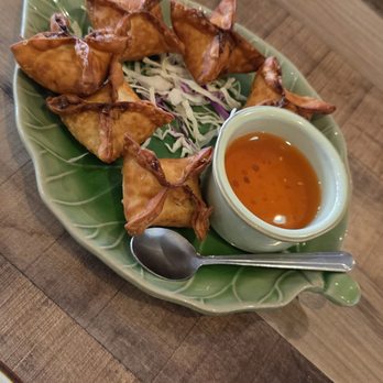 Thai Square - $9. crab rangoon - Thai Near Me - Greensboro, North Carolina