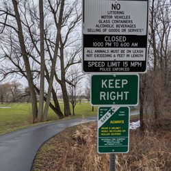 Ellicott Creek Trail way Park - More rules