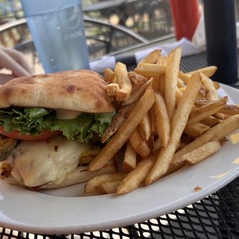 Waypoint Public House - Pepper Jack chicken sandwich and fries - New American Near Me - Monona, Wisconsin Waypoint Public House - Pepper Jack chicken sandwich and fries - New American Near Me - Monona, Wisconsin