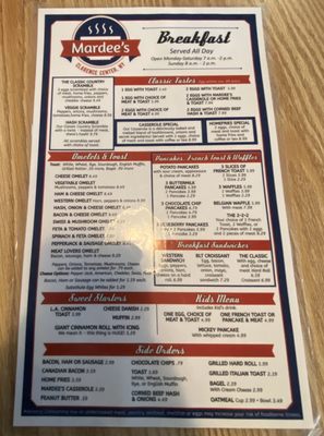 Menu photo 7 Mardee's Clarence Center, NY