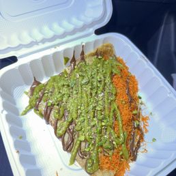Dubai chocolate crepe Dubai chocolate crepe
