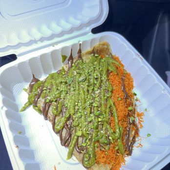 The Sweet Spot - Dubai chocolate crepe - Desserts Near Me - Walnut Creek, California The Sweet Spot - Dubai chocolate crepe - Desserts Near Me - Walnut Creek, California