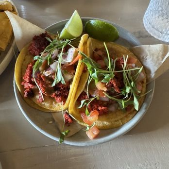 Luna Bistro Cafe - Chorizo tacos - New American Near Me - Long Beach, California