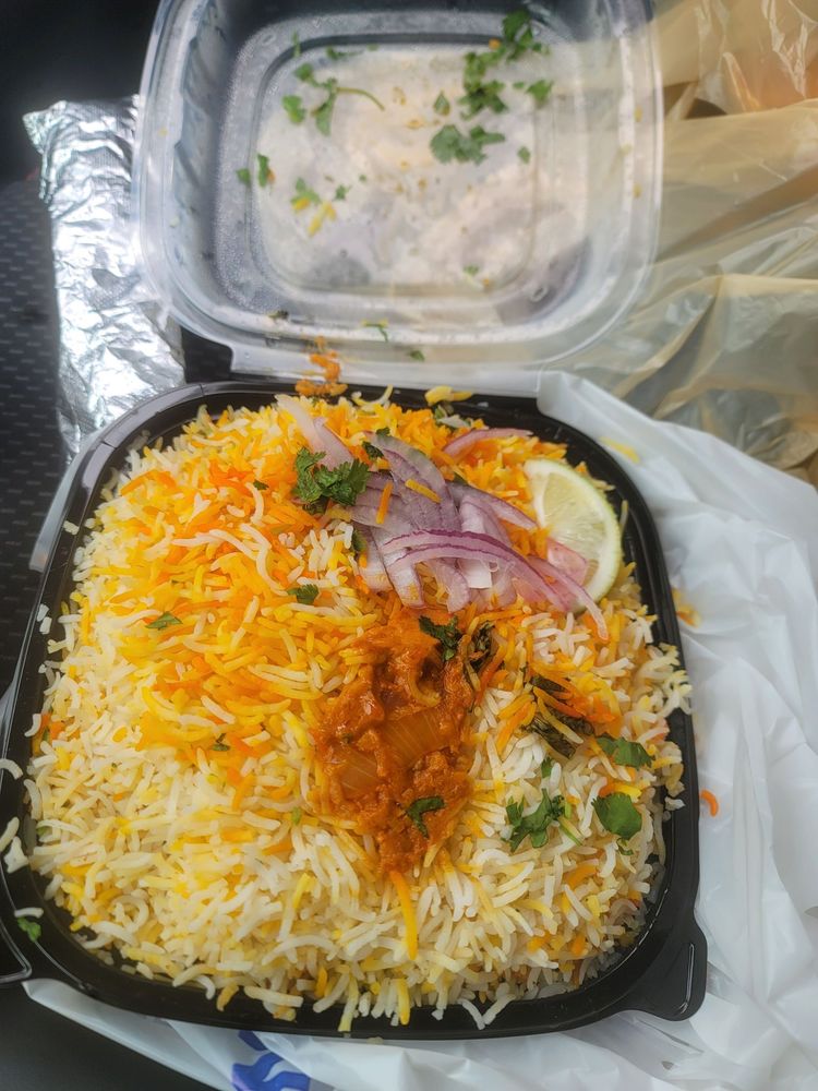 Food from Hyderabad House