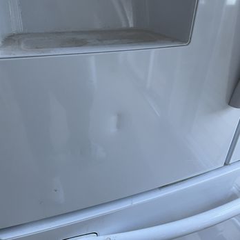 Incredible Builders - Fridge was dented and scratched by IBI. - General Contractors Near Me - Huntley, Illinois Incredible Builders - Fridge was dented and scratched by IBI. - General Contractors Near Me - Huntley, Illinois