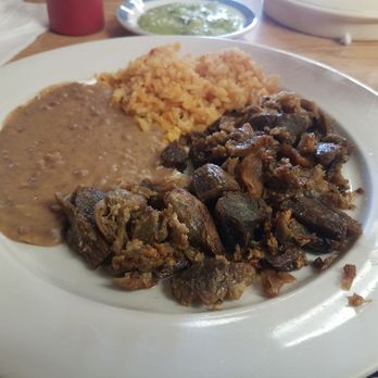 Caracheo's Mexican Restaurant - Carnitas special plate. So bad it was completely inedible. - Mexican Near Me - San Antonio, Texas Caracheo's Mexican Restaurant - Carnitas special plate. So bad it was completely inedible. - Mexican Near Me - San Antonio, Texas