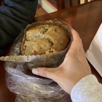Hall Street Bakery - Banana Bread (hand for scale) - Bakeries Near Me - Grand Rapids, Michigan Hall Street Bakery - Banana Bread (hand for scale) - Bakeries Near Me - Grand Rapids, Michigan