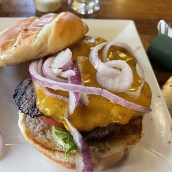 Slippery Otter Pub - Bison burger - Pubs Near Me - West Yellowstone, Montana Slippery Otter Pub - Bison burger - Pubs Near Me - West Yellowstone, Montana
